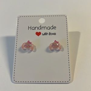Cinnamoroll glow in the dark earrings